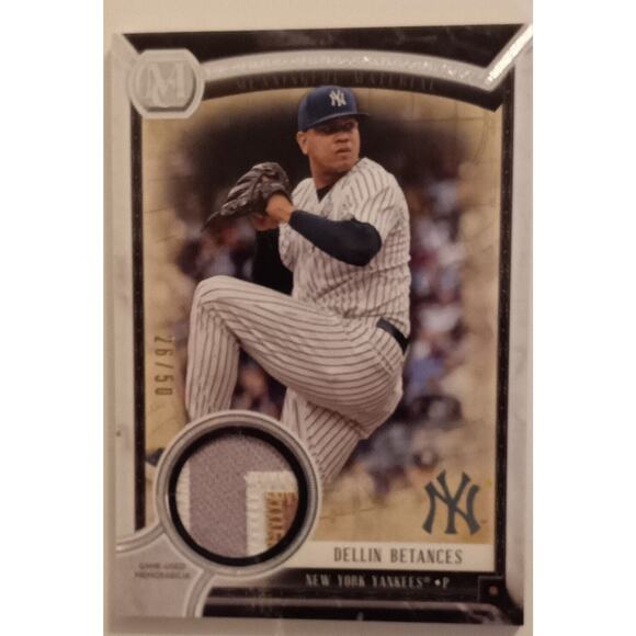 2018 Museum Collection Meaningful Material Relics 26/50 Dellin Betances Patch - Picture 5 of 6